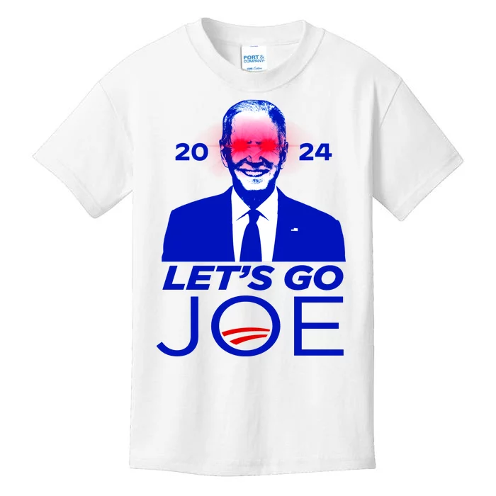 Let's Go Joe 2024 Biden Harris Re Election Kids T-Shirt