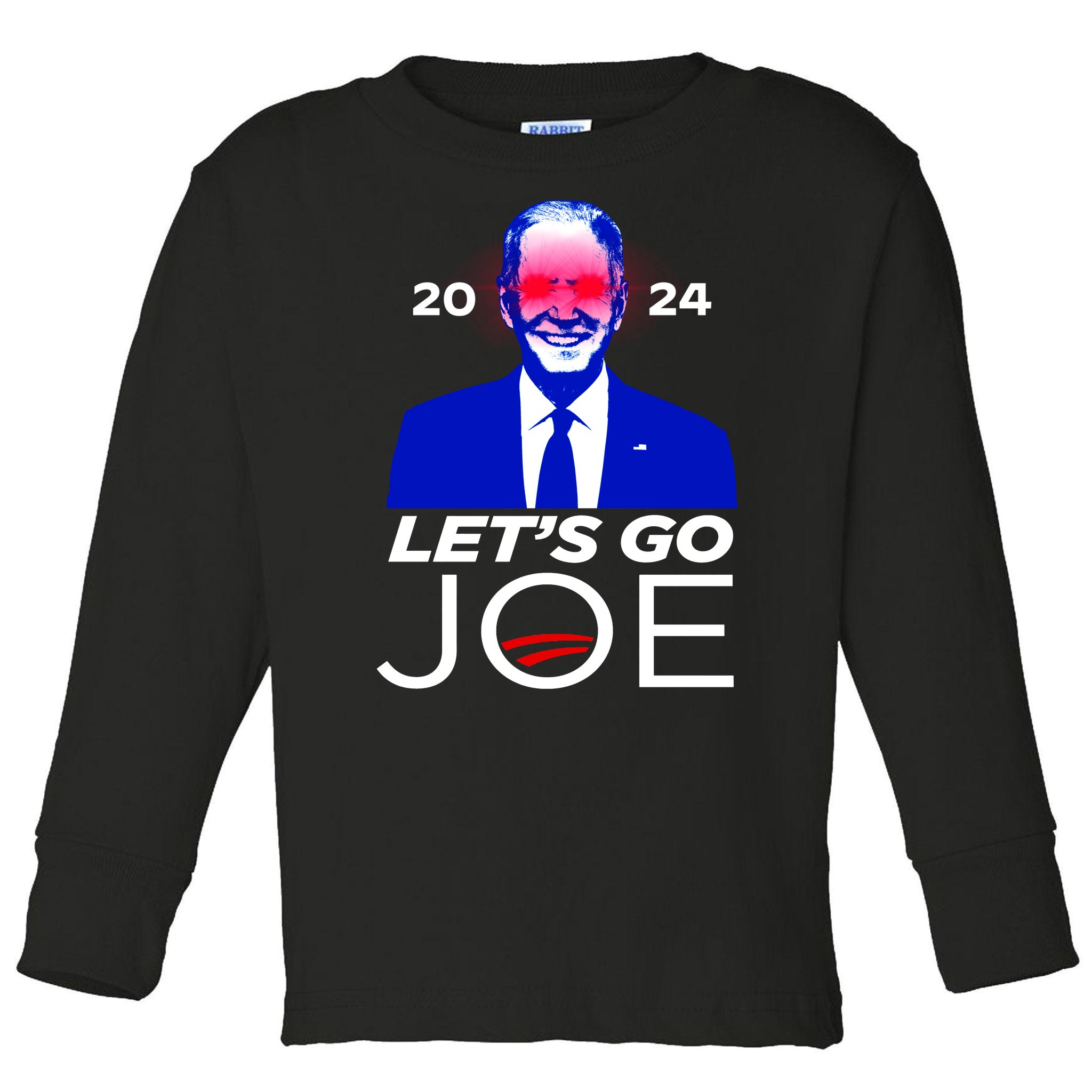 Let's Go Joe 2024 Toddler Long Sleeve Shirt TeeShirtPalace
