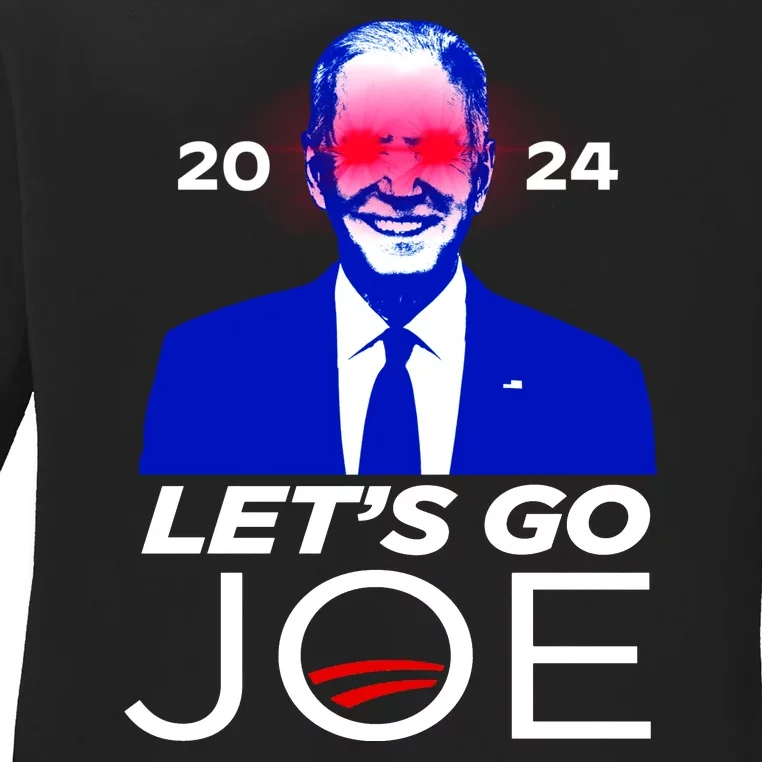 Let's Go Joe 2024 Ladies Long Sleeve Shirt