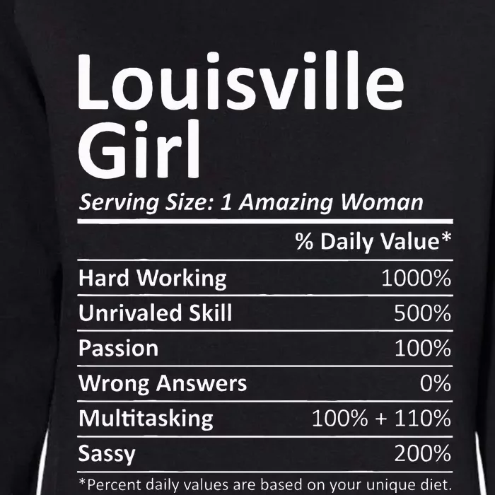 Louisville Girl Ky Kentucky Funny City Home Roots Womens California Wash Sweatshirt