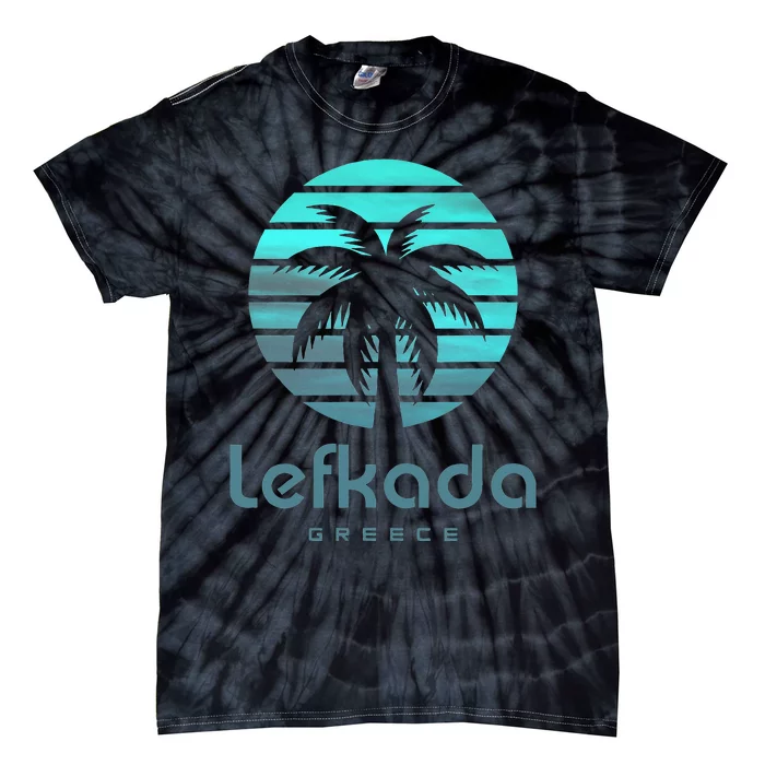 Lefkada Greece Tie-Dye T-Shirt