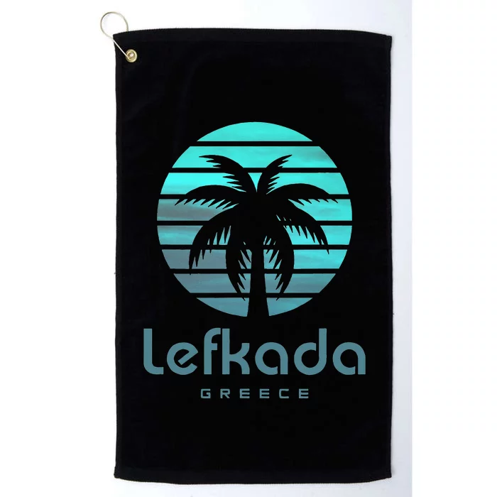 Lefkada Greece Platinum Collection Golf Towel