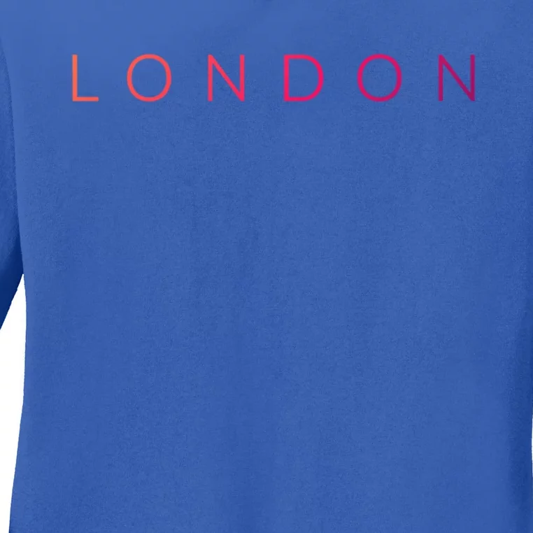 London Gift Ladies Long Sleeve Shirt