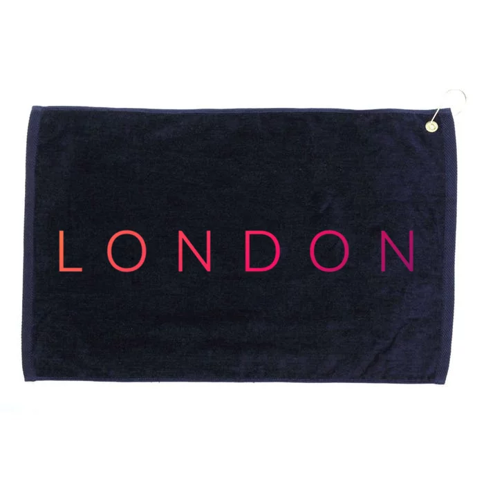 London Gift Grommeted Golf Towel