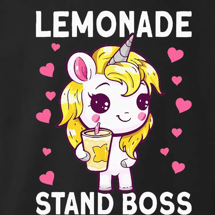 Lemonade Girl Lemonade Stand Boss Toddler Hoodie