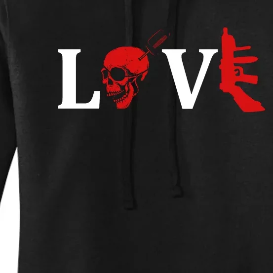 Love Guns Women's Pullover Hoodie