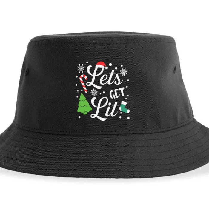 Lets Get Lit Sustainable Bucket Hat