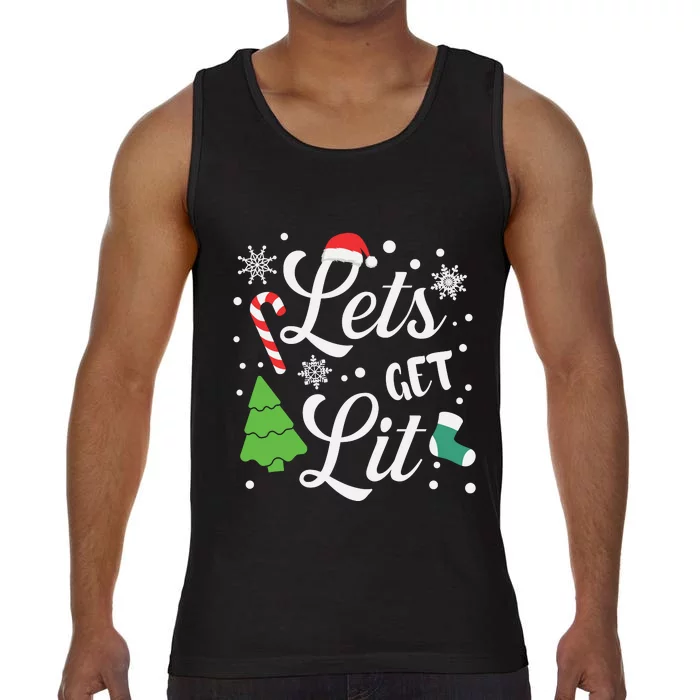 Lets Get Lit Comfort Colors® Tank Top