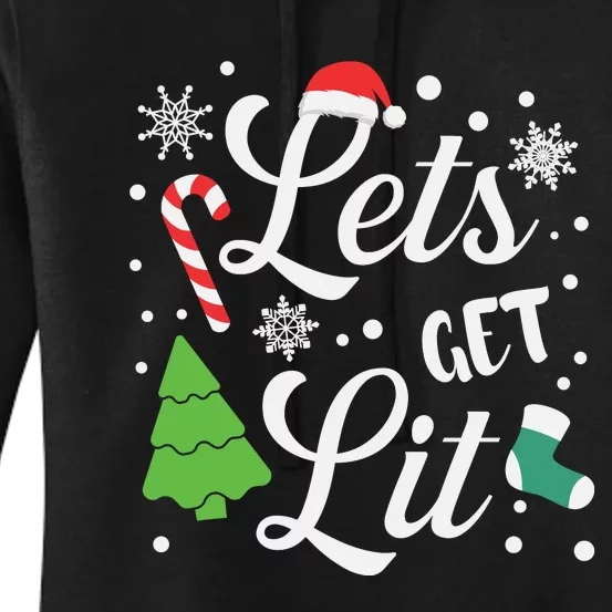 Lets Get Lit Women's Pullover Hoodie