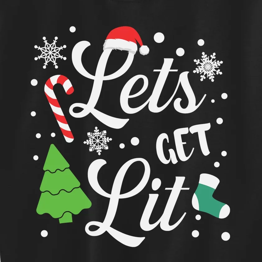 Lets Get Lit Kids Sweatshirt