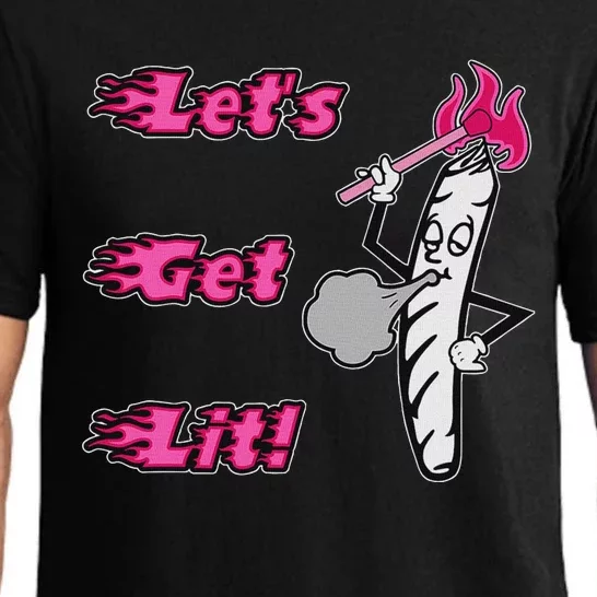 LetS Get Lit! Apparel Pajama Set