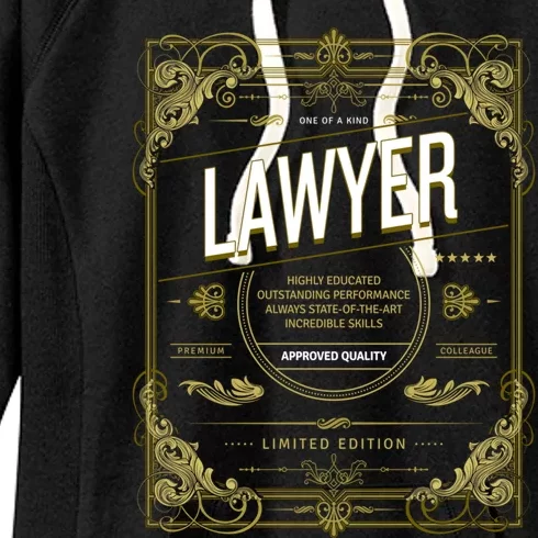 Lawyer Gift Women's Fleece Hoodie