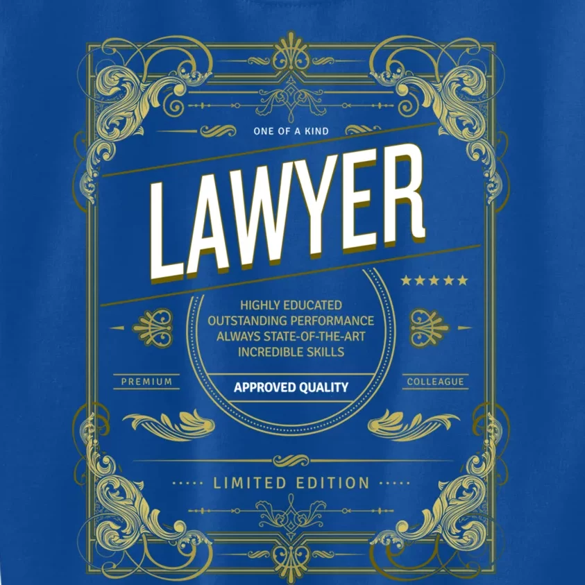 Lawyer Gift Kids Sweatshirt