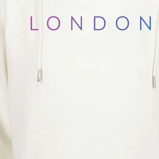 London Gift Womens Funnel Neck Pullover Hood