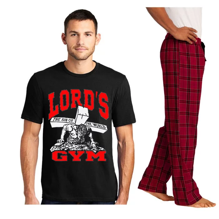 Lords Gym LordS The Sin Of World Jesus Pajama Set