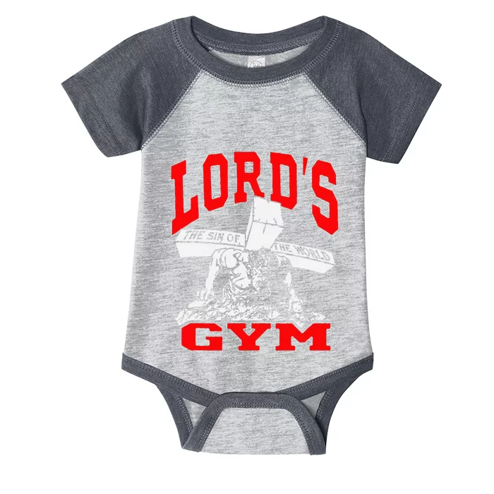 Lords Gym LordS The Sin Of World Jesus Infant Baby Jersey Bodysuit