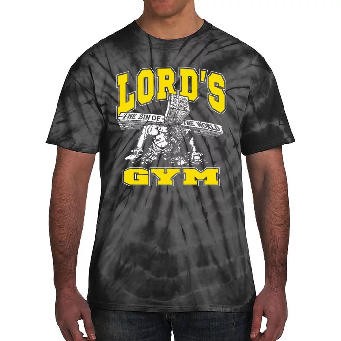 Lords Gym LordS The Sin Of World Jesus Tie-Dye T-Shirt