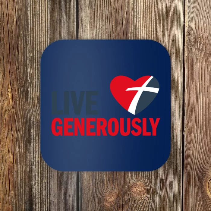 Living Generously Coaster