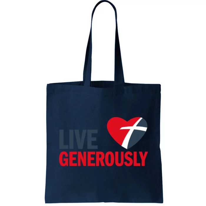 Living Generously Tote Bag