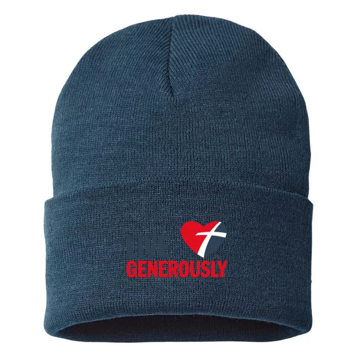 Living Generously Sustainable Knit Beanie