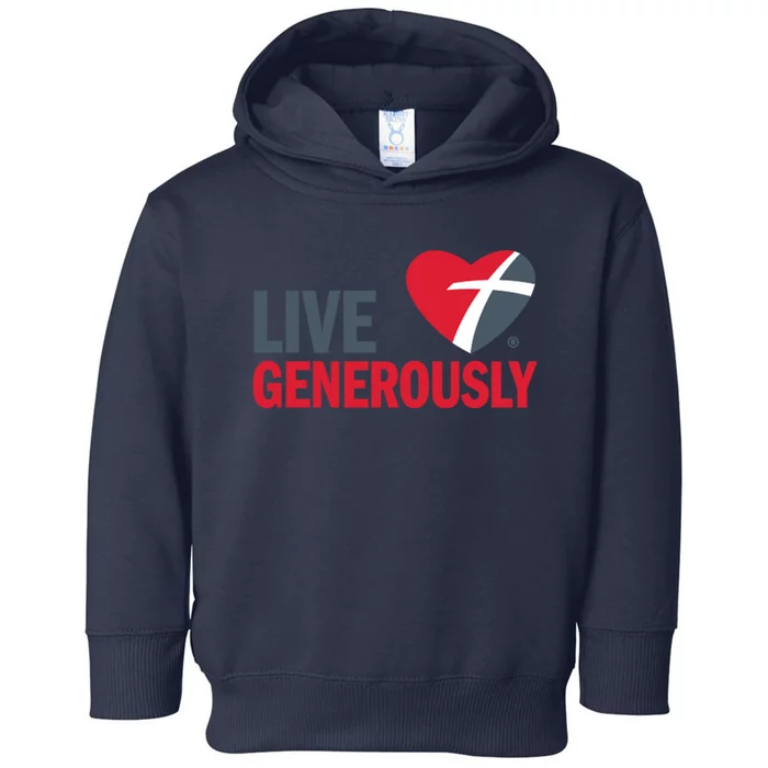 Living Generously Toddler Hoodie