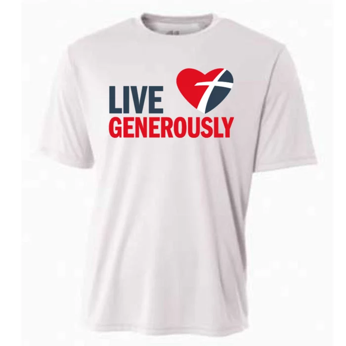 Living Generously Cooling Performance Crew T-Shirt