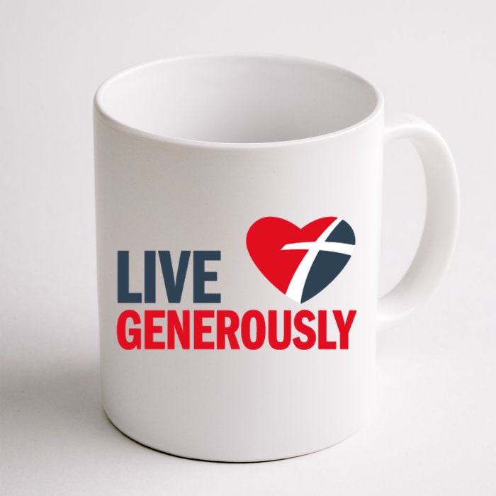 Living Generously Front & Back Coffee Mug