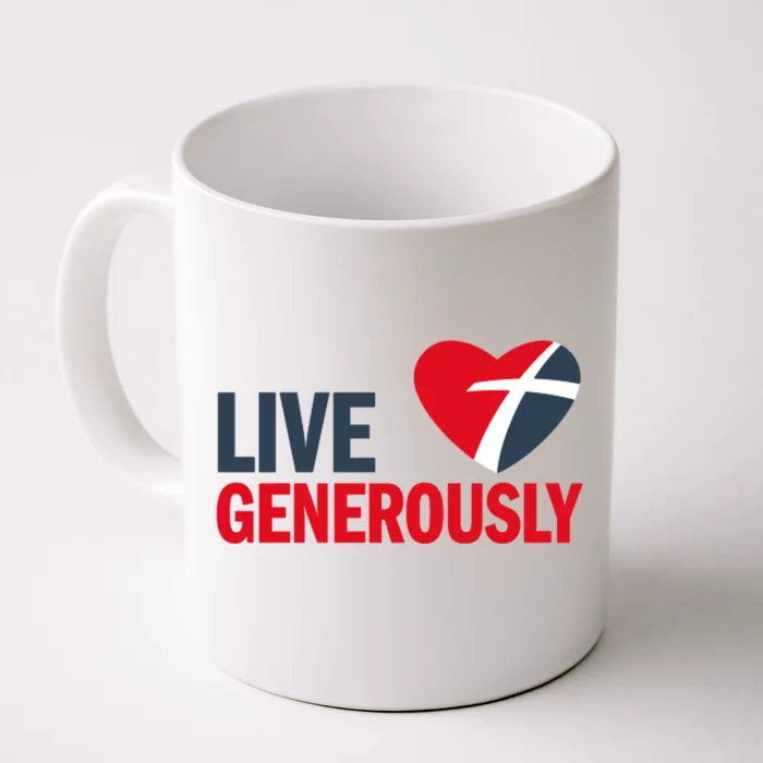 Living Generously Front & Back Coffee Mug