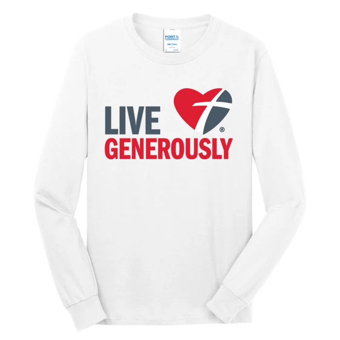 Living Generously Tall Long Sleeve T-Shirt