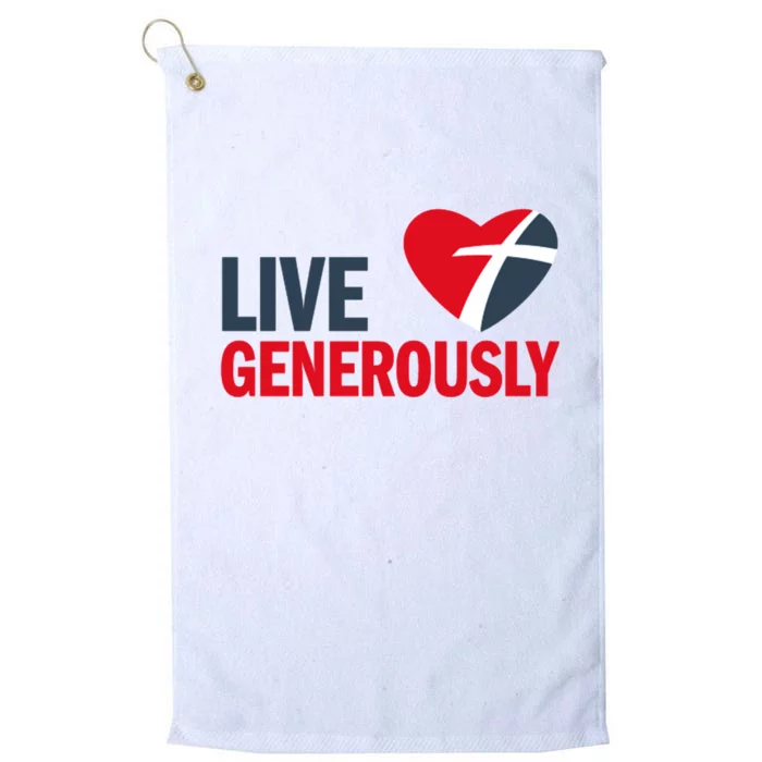 Living Generously Platinum Collection Golf Towel