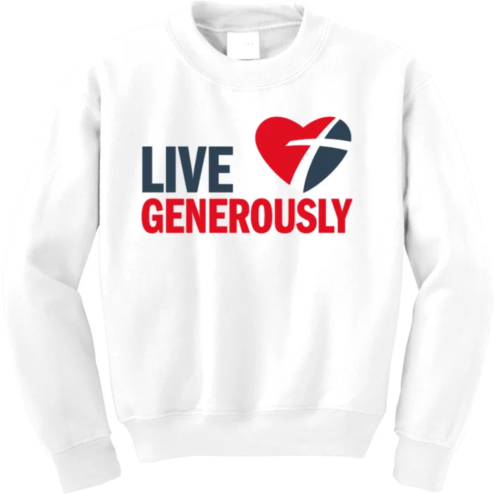 Living Generously Kids Sweatshirt