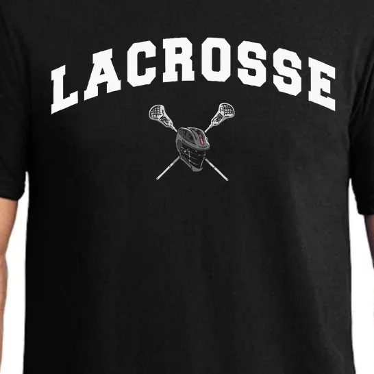 Lacrosse Gifts Lax Lacrosse Player Stick Pajama Set