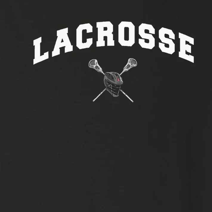 Lacrosse Gifts Lax Lacrosse Player Stick Toddler Long Sleeve Shirt