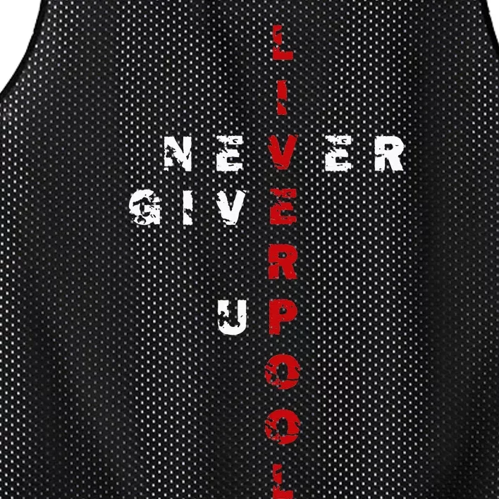 Liverpool Gift Liverpool England Great Britain Mesh Reversible Basketball Jersey Tank