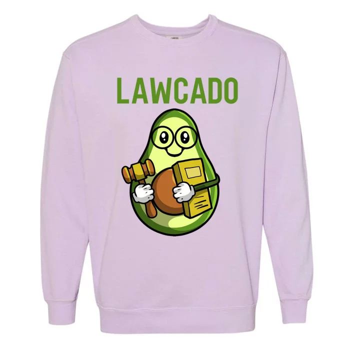 Lawcado Gift Legal Counsel Attorney Law School Student Lawyer Gift Garment-Dyed Sweatshirt