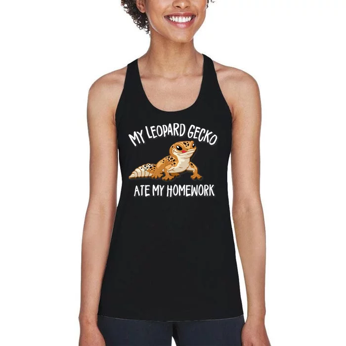 Leopard Gecko Women's Racerback Tank