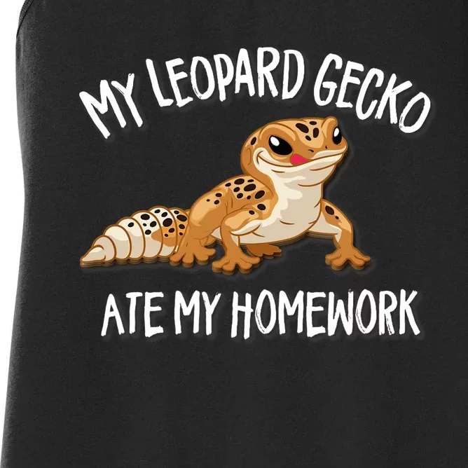 Leopard Gecko Women's Racerback Tank