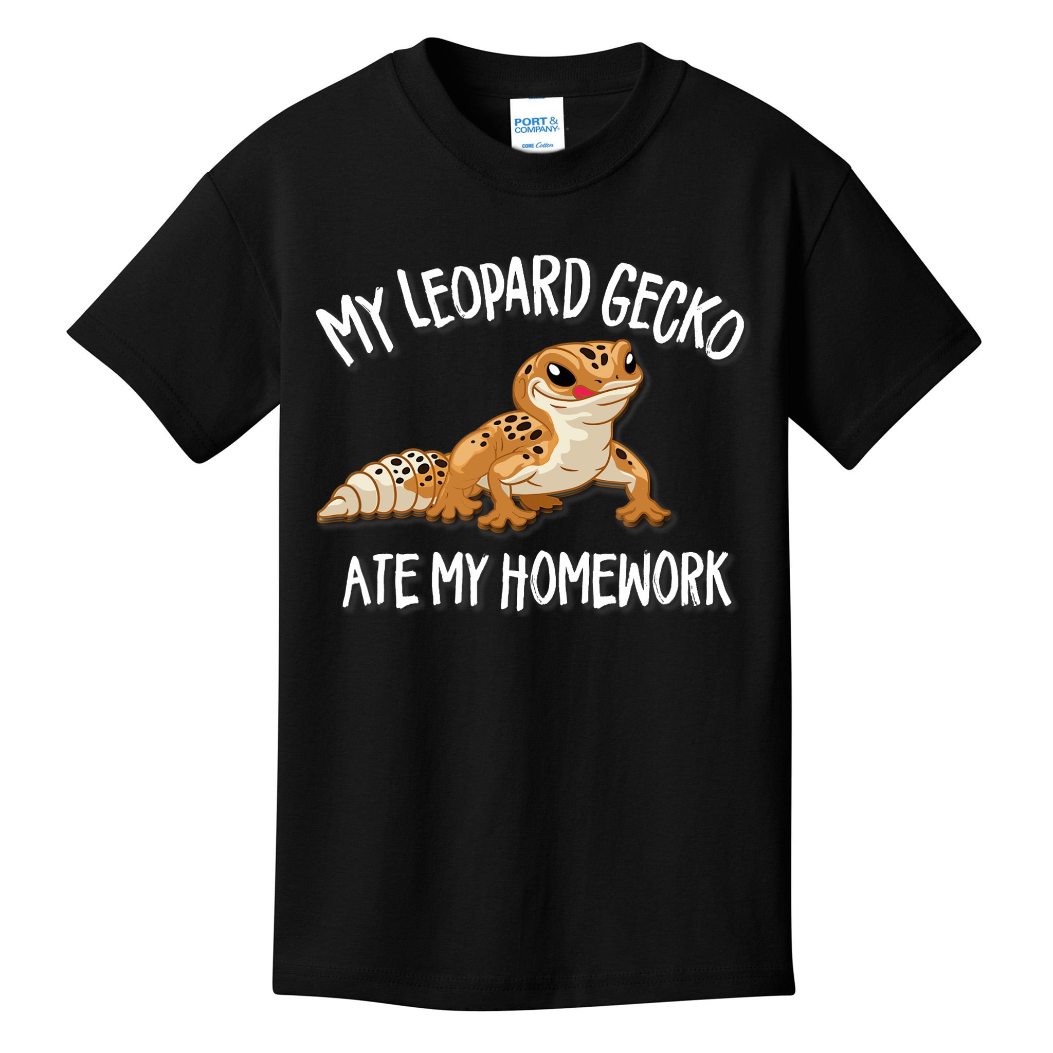 | Gecko Kids T-Shirt Leopard TeeShirtPalace