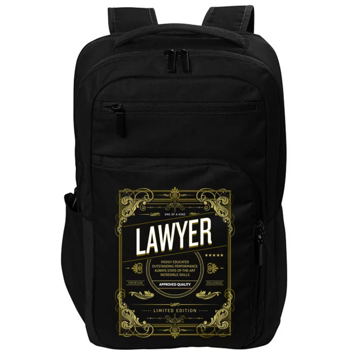 Lawyer Gift Impact Tech Backpack