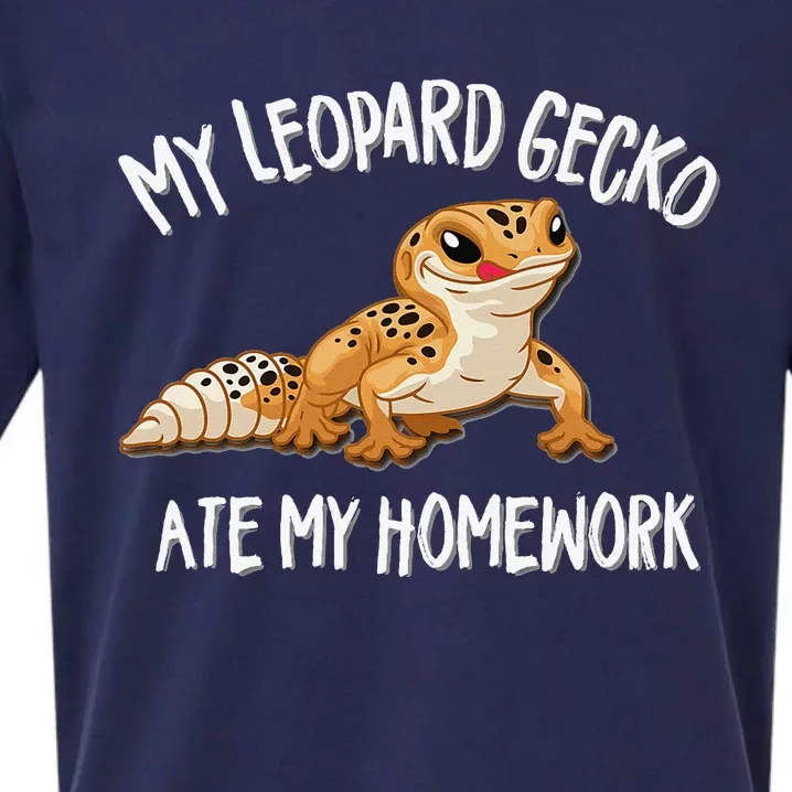 Leopard Gecko Sueded Cloud Jersey T-Shirt