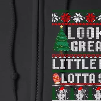 Looks Great Little Full Lotta Sap Tee Christmas Vacation Full Zip Hoodie