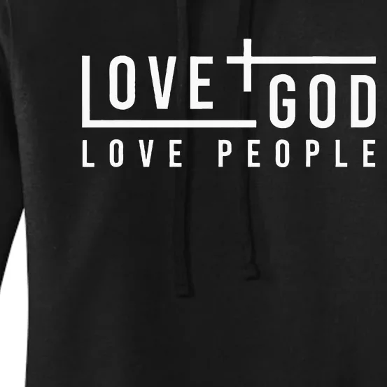 Love God Love People Women's Pullover Hoodie