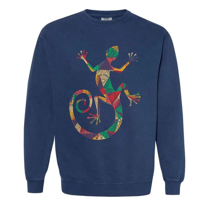 Lizard Gecko Garment-Dyed Sweatshirt