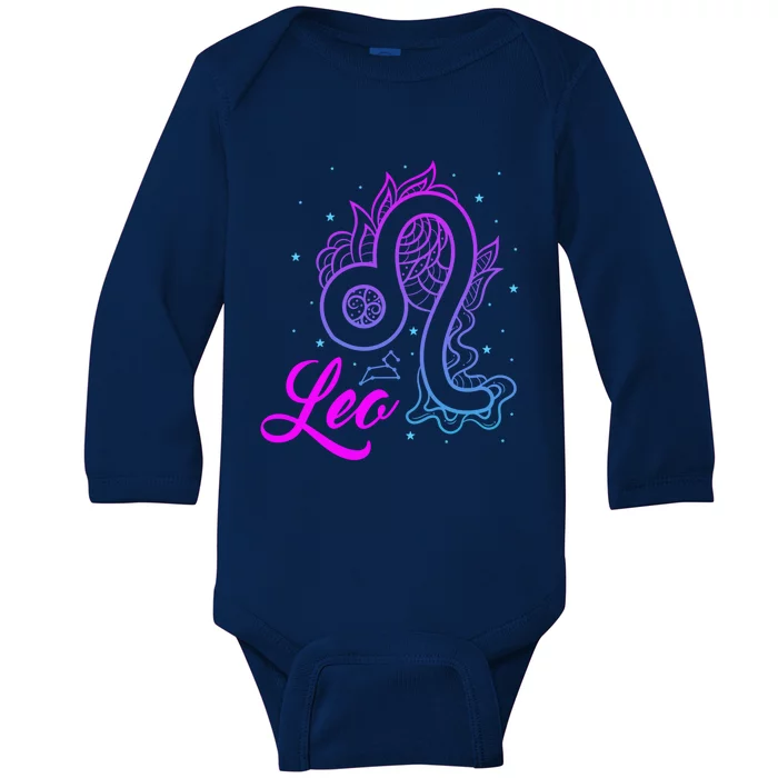 Leo Gift Baby Long Sleeve Bodysuit