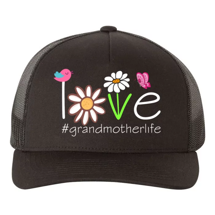 Love Grandmother Life Cute Matching Family Yupoong Adult 5-Panel Trucker Hat