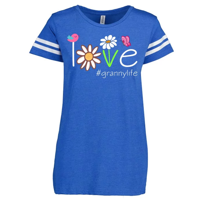 Love Granny Life Cute Matching Family Enza Ladies Jersey Football T-Shirt