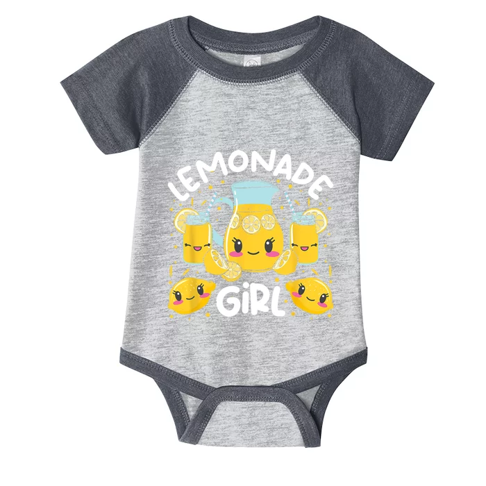 Lemonade Girl Lemonade Stand Boss Infant Baby Jersey Bodysuit