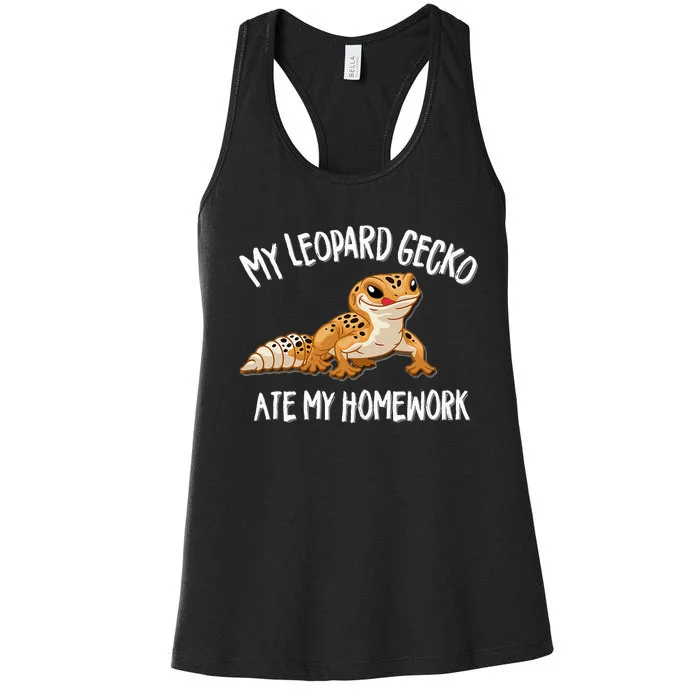 Leopard Gecko Women's Racerback Tank