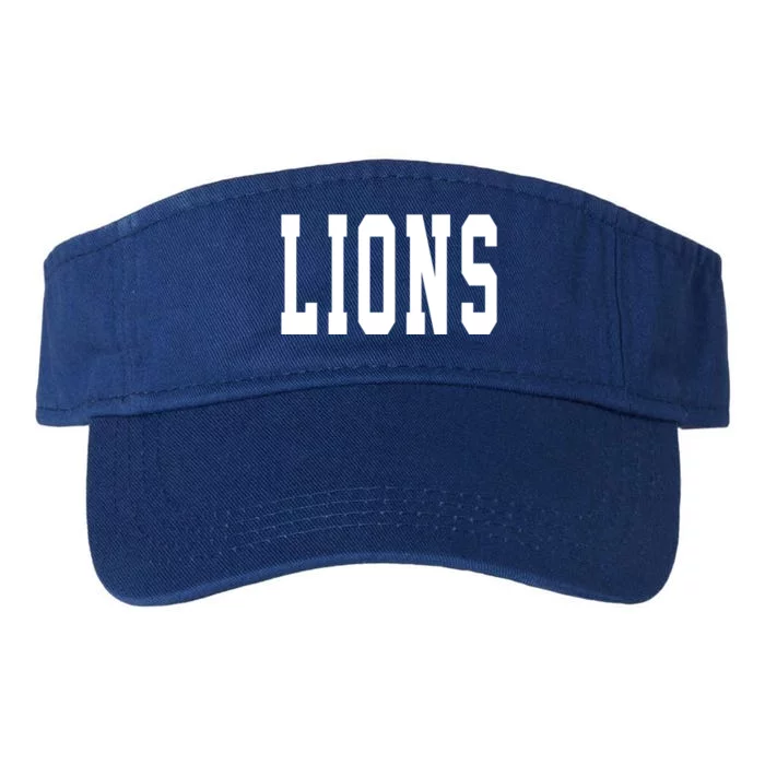 Lions Gift Valucap Bio-Washed Visor