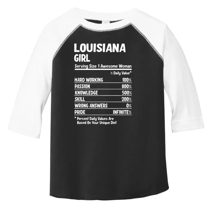 Louisiana Girl Toddler Fine Jersey T-Shirt